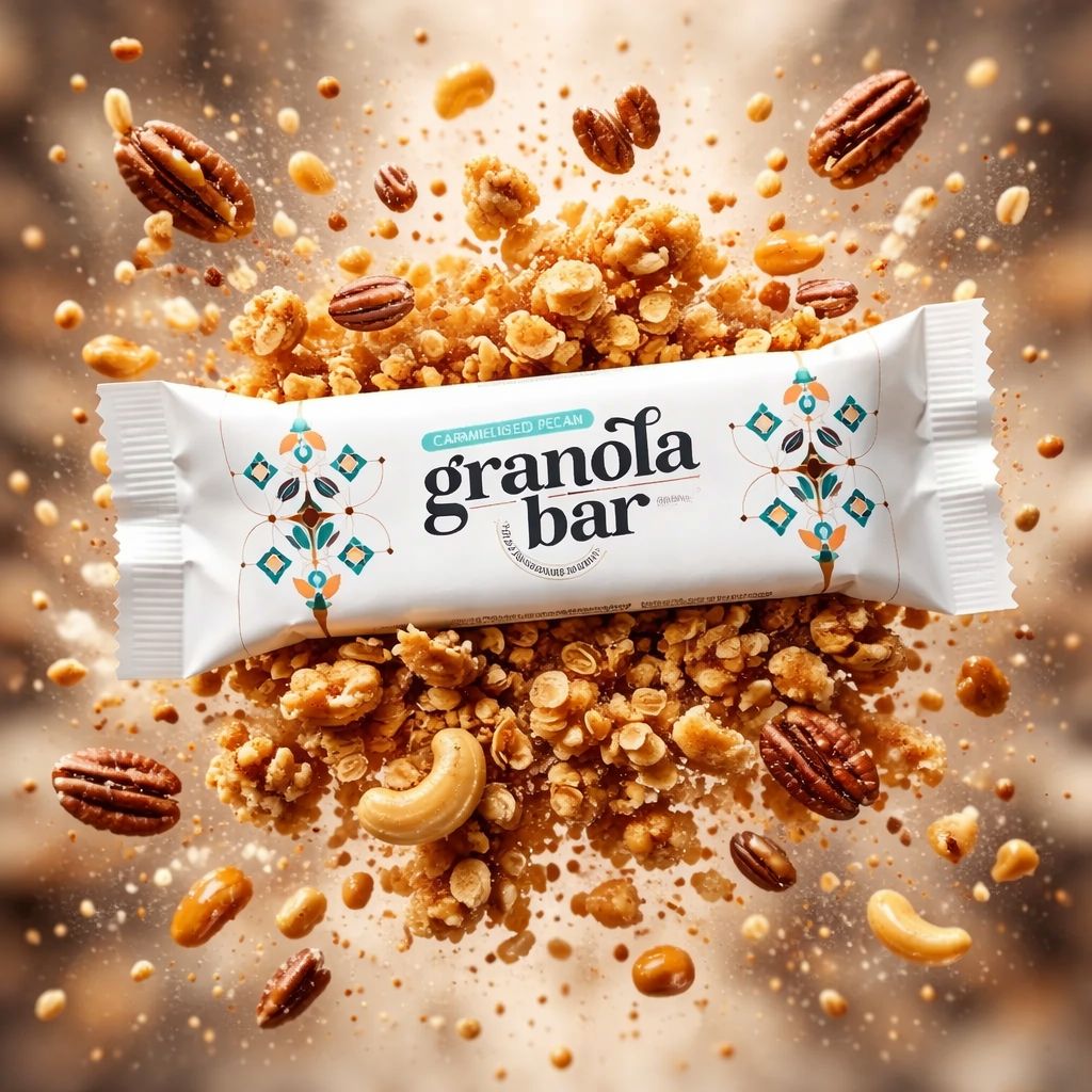 Granola Bar - cu nuci pecan caramelizate, 55g Viblance