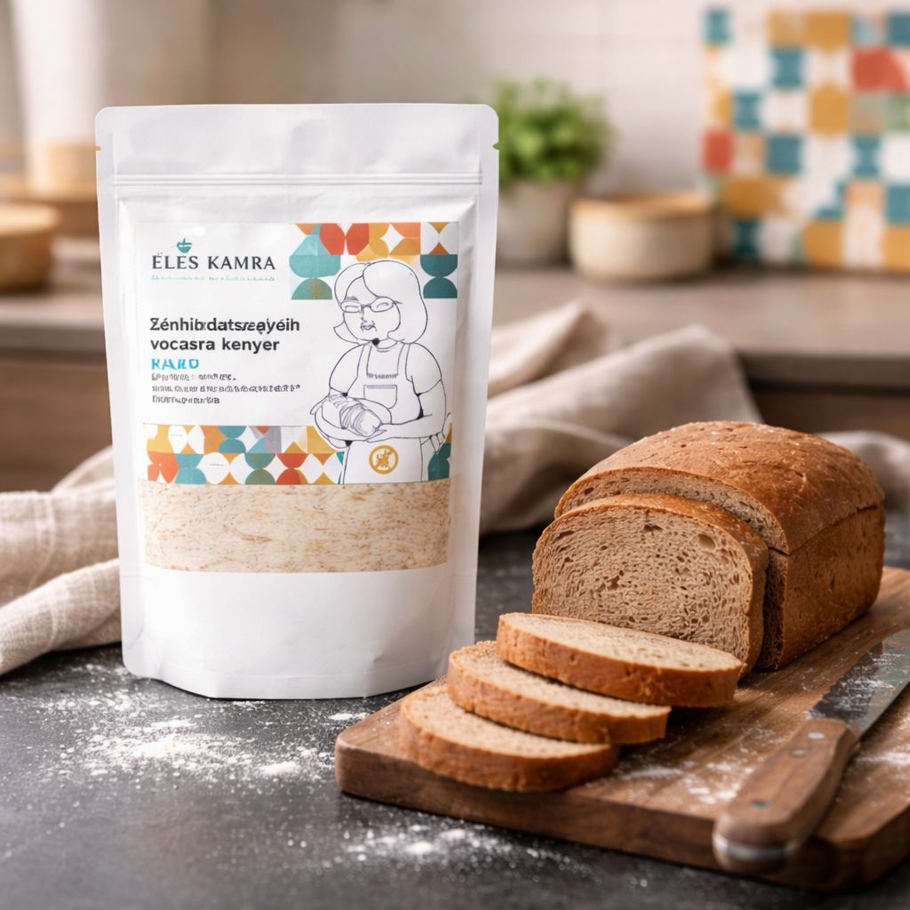 Amestec de făină pentru pâine specială pentru cină, cu conținut redus de carbohidrați 190g, Éléskamra
