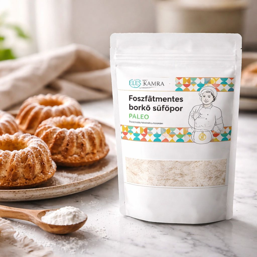 Praf de copt, fără fosfați, pe bază de amidon de tapioca 60g, Éléskamra