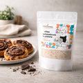 Amestec de făină pentru prăjituri dospite și blaturi vegane fără gluten 500g, Éléskamra