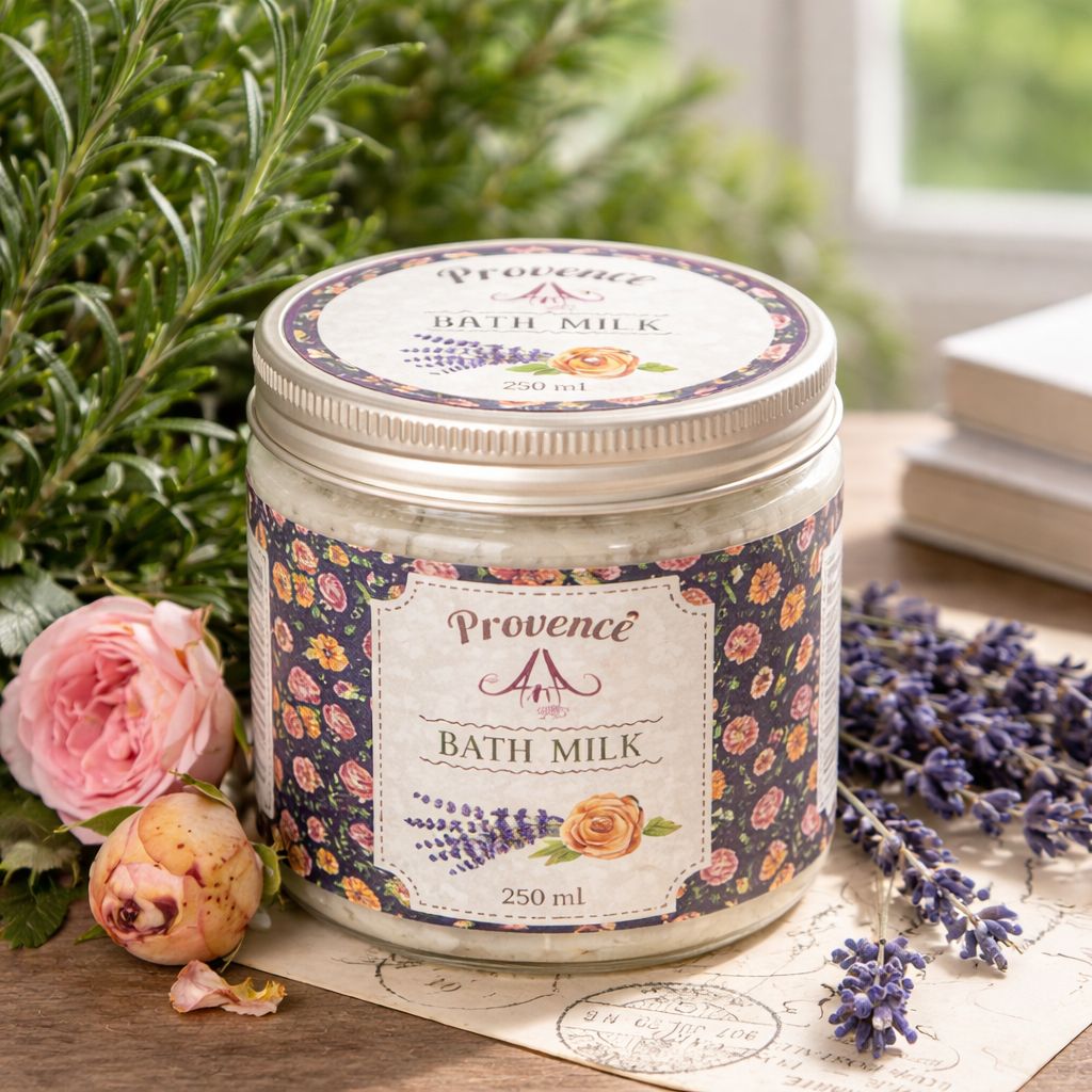 Lapte pentru baie Provence 250 ml, AnA Naturfarm