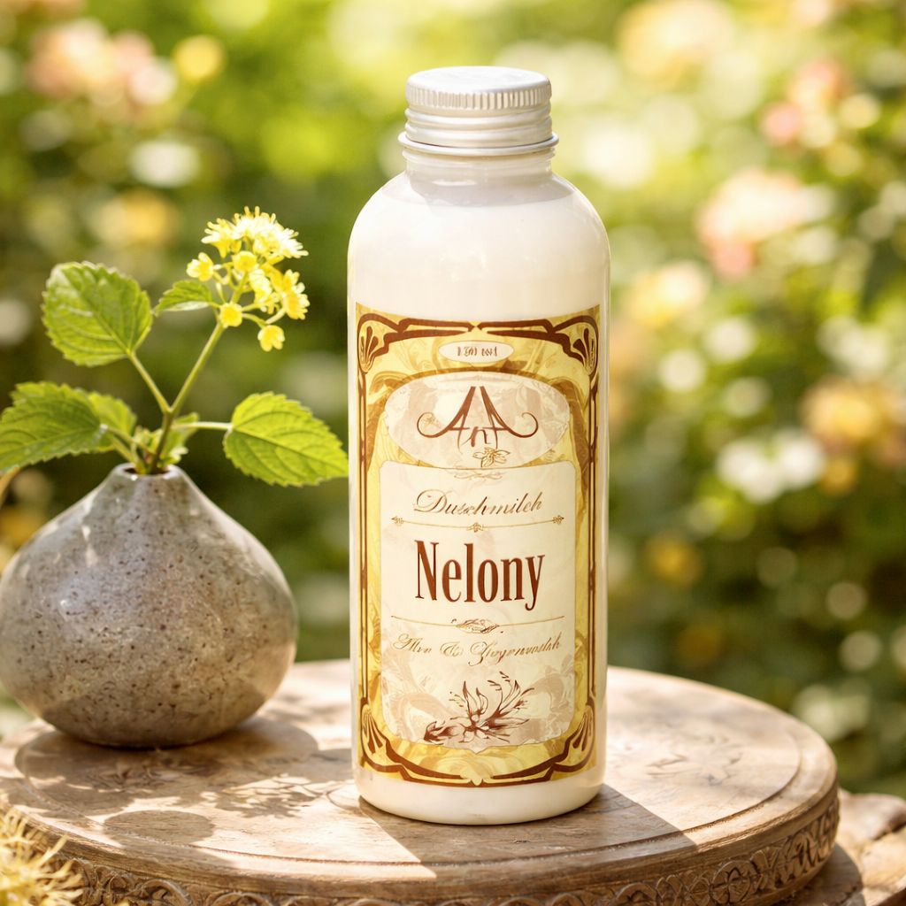 Gel de duș cu Aloe Vera și lapte de capră (Tei) Nelony 150ml, AnA Naturfarm