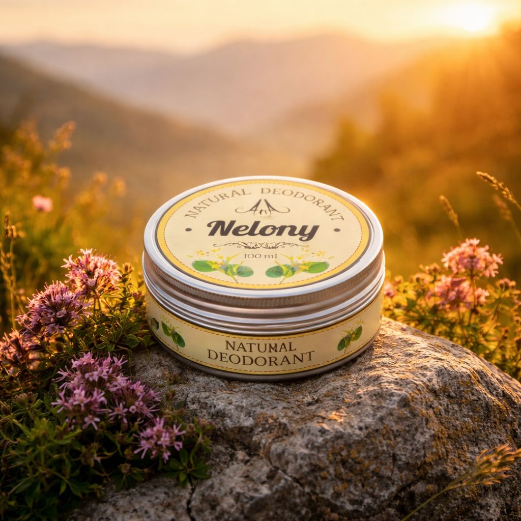 Deodorant crema (tei) cu Unt de shea 100 ml, Nelony, AnA Naturfarm
