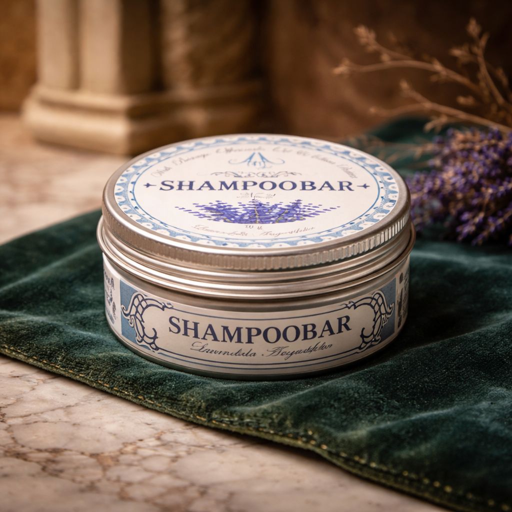 Șampon Solid cu Lavandă pentru păr normal sau cu mătreață, AnA Naturfarm