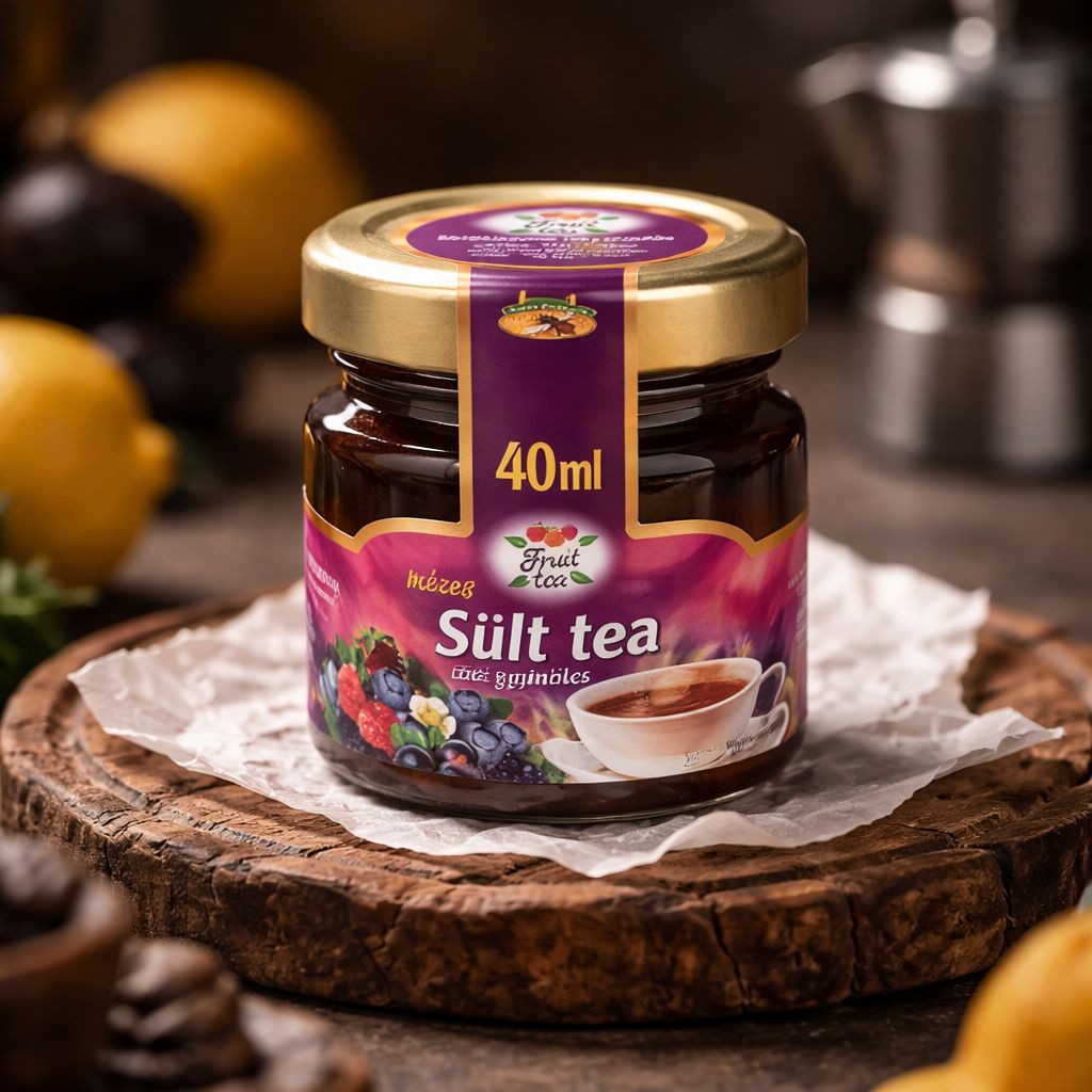 Ceai copt cu miere și fructe de pădure, 40 ml, Fruit Tea