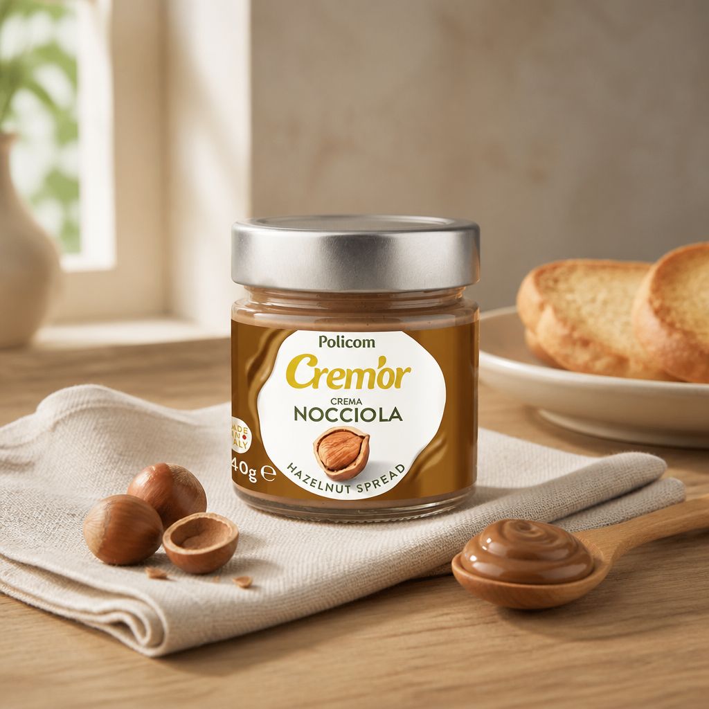 Cremă de alune 20%, Crem'or