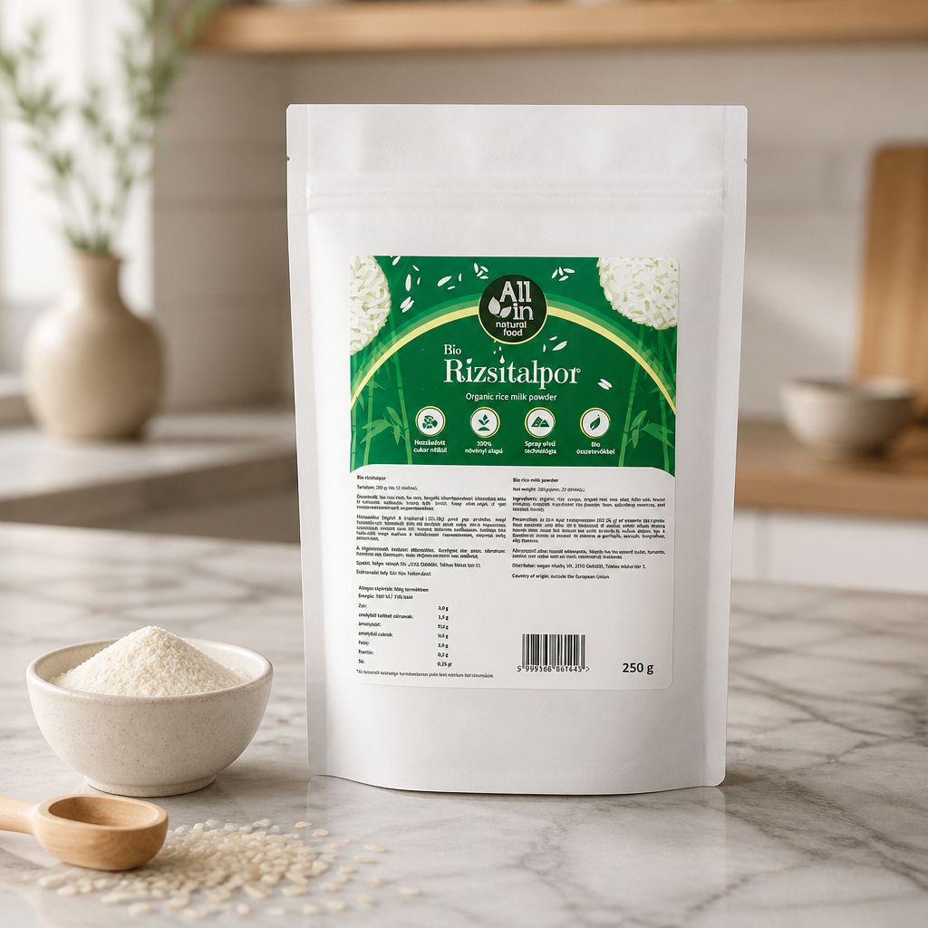 Pulbere pentru  băutură din orez, Bio, All-in-Natural