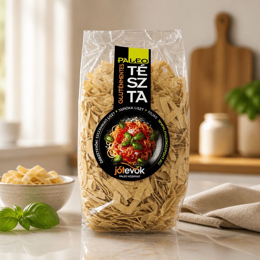 Tăiței lați (Fettuccine) paleo fără gluten