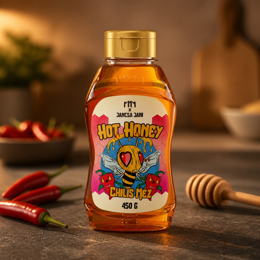 Hot Honey Miere cu Chili, 450g