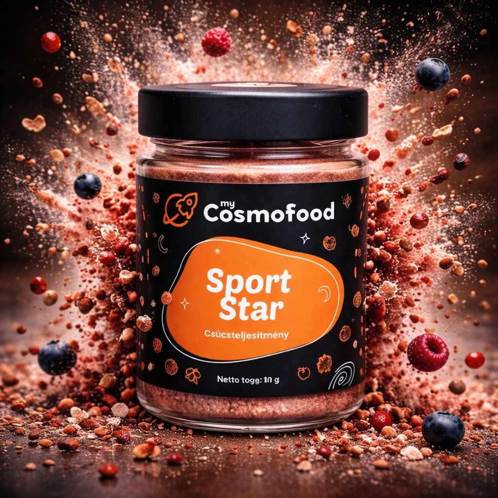 Sport Star - cristale de fructe și legume, 100g, myCosmofood