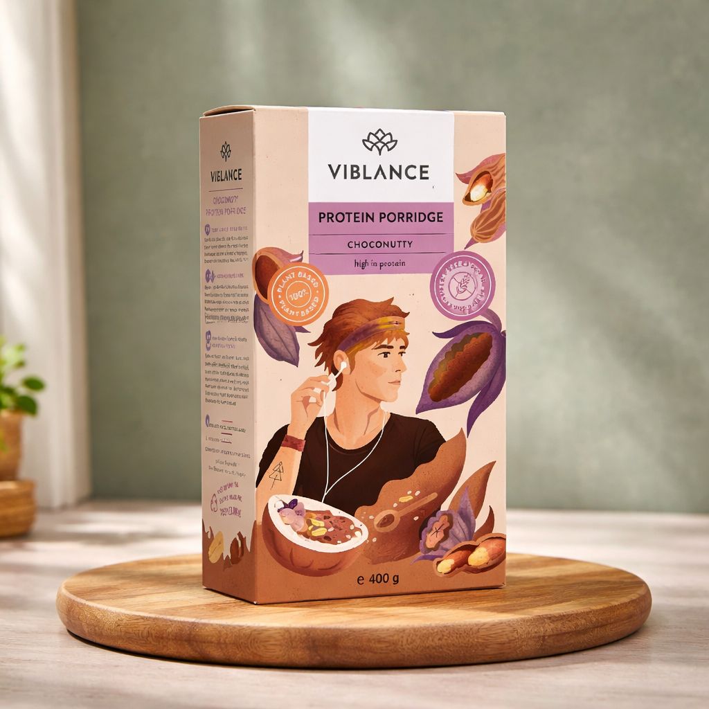 Choconutty Terci Proteic - fără gluten, 400g Viblance
