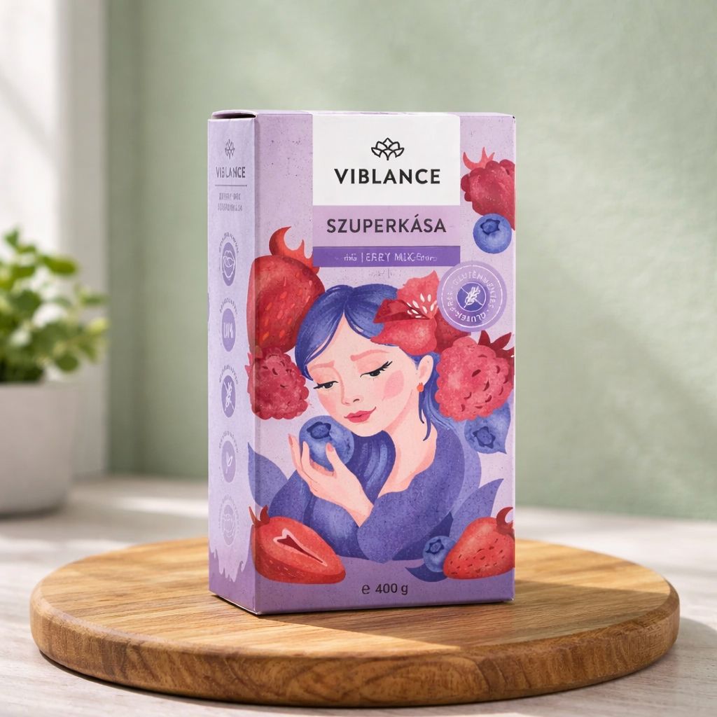 Berry Mix Terci - fără gluten, 400g Viblance