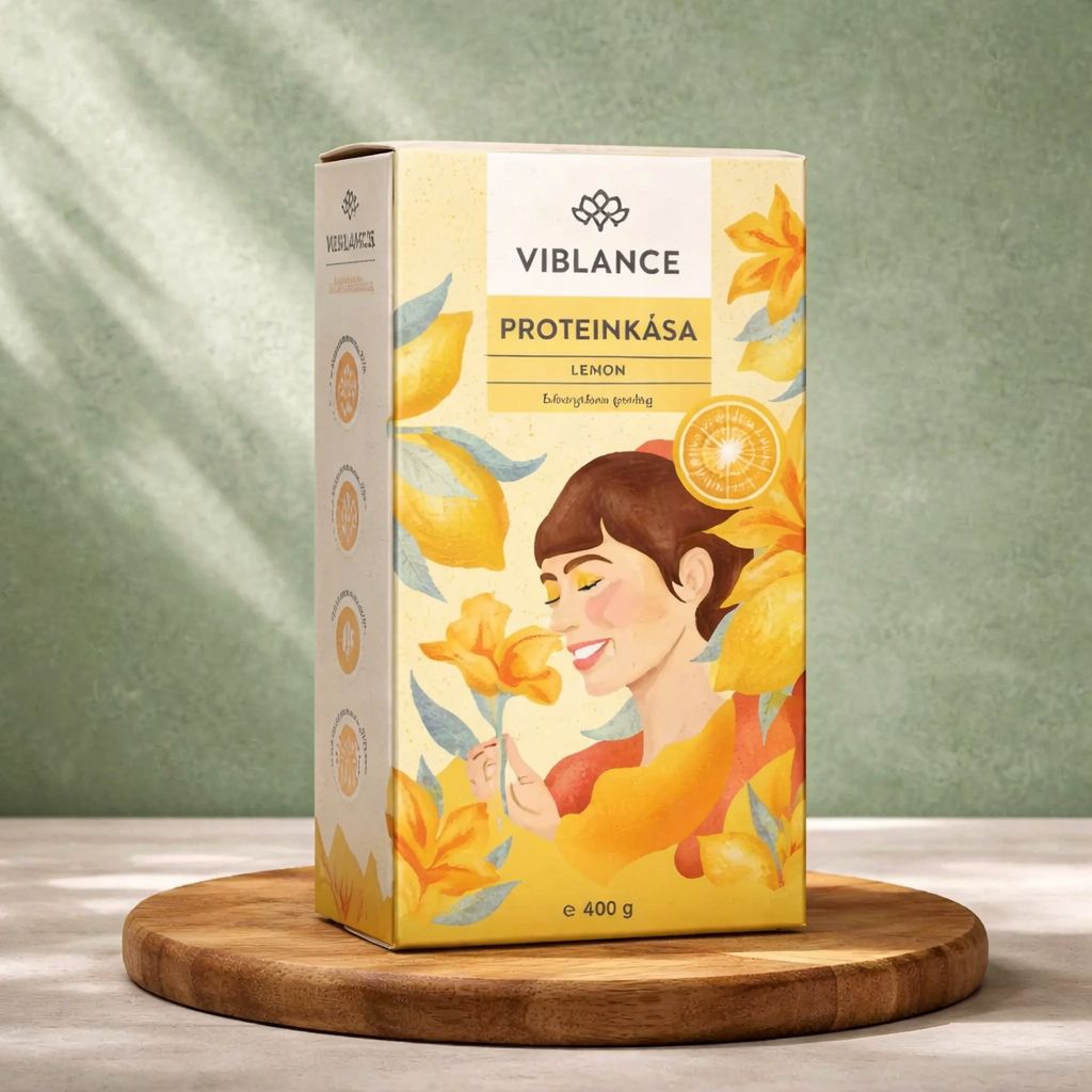 Lemon Protein Terci - fără gluten, 400g Viblance