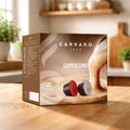 Capsule de cafea cappuccino (Dulce Gusto compatibile) 8+8 caps. - Carraro