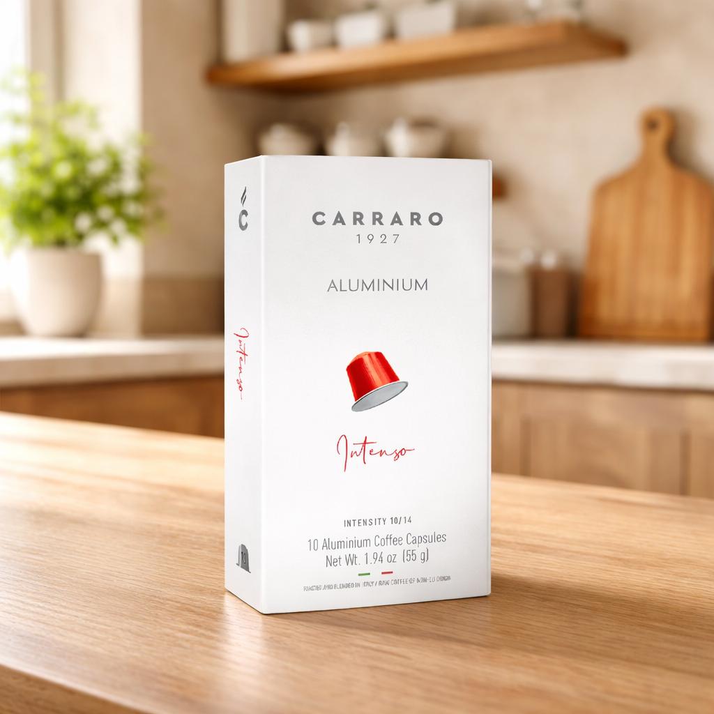Capsule de Cafea Intenso (Nespresso compatibile)- 10 caps., Carraro