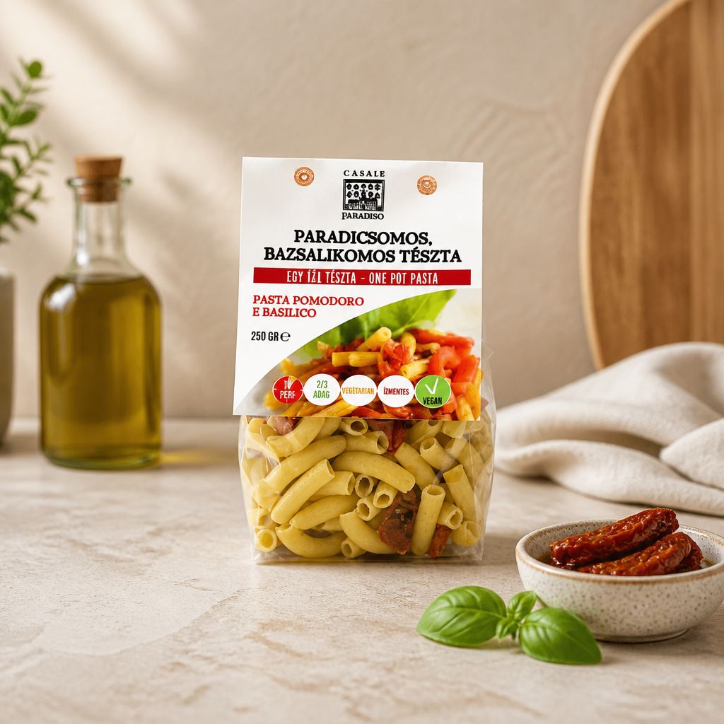 Casale Paradiso - Paste cu roșii și busuioc - 250g - Casale Paradiso